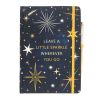 Leave A Little Sparkle A5 Notebook with Citrine Pen - Image 2