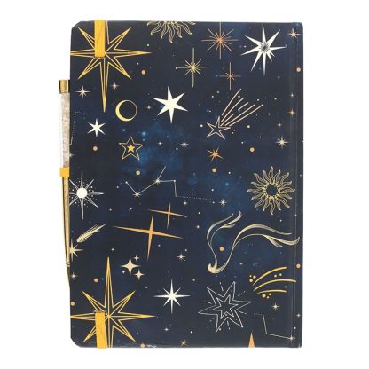 Leave A Little Sparkle A5 Notebook with Citrine Pen - Image 3