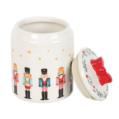 Nutcracker Storage Jar with Bow - Image 3