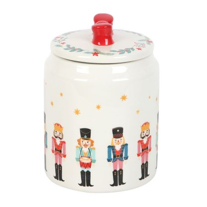 Nutcracker Storage Jar with Bow - Image 4