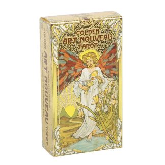 Golden Art Nouveau Tarot Cards