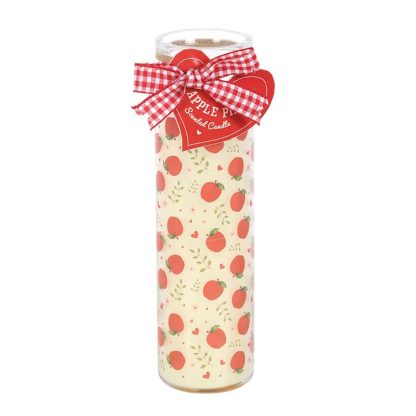 Apple Print Apple Pie Tube Candle - Image 2