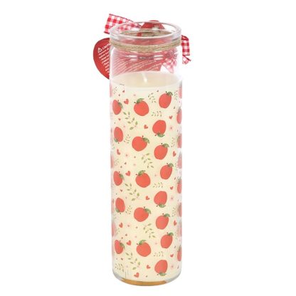Apple Print Apple Pie Tube Candle - Image 3
