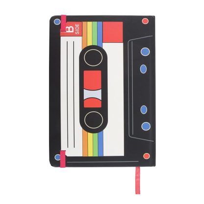 Retro Cassette Tape A5 Notebook - Image 3