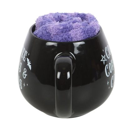 Coffee, Coffins & Covens Mug and Socks Set - Image 3