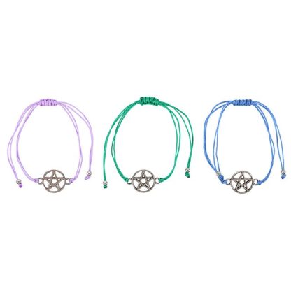 Set of 3 Coven Sisters Pentagram Bracelets - Image 3