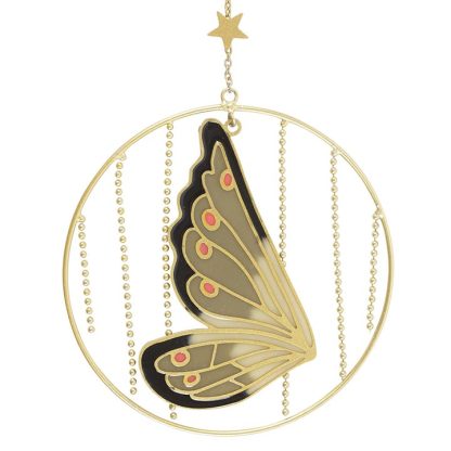 Green Fairy Wing Hanging Decoration - Image 3