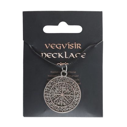 Vegvisir Viking Compass Viking Cord Necklace - Image 2
