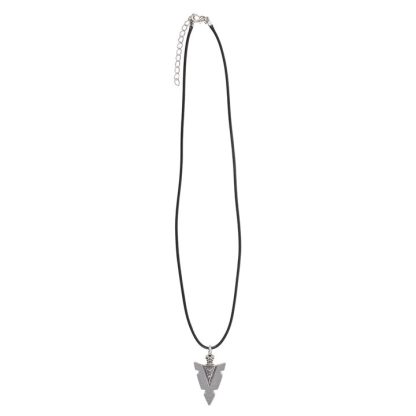 Arrowhead of Strength Viking Cord Necklace - Image 3