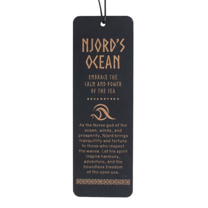Njord's Ocean Wooden Bookmark - Image 3