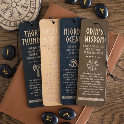 Njord's Ocean Wooden Bookmark - Image 5