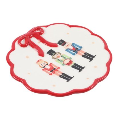 Nutcracker Trinket Dish with Bow - Image 3