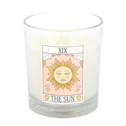 The Sun Vintage Tarot Rose Candle - Image 3