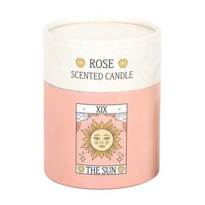 The Sun Vintage Tarot Rose Candle - Image 4