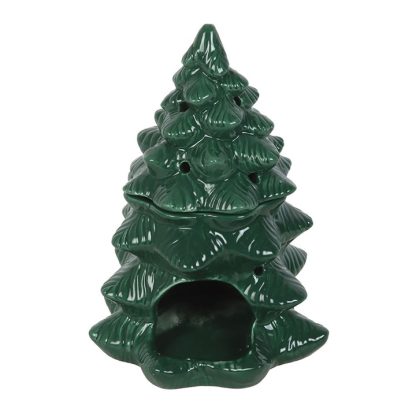 Green Fir Tree Oil Burner and Wax Warmer - Image 5