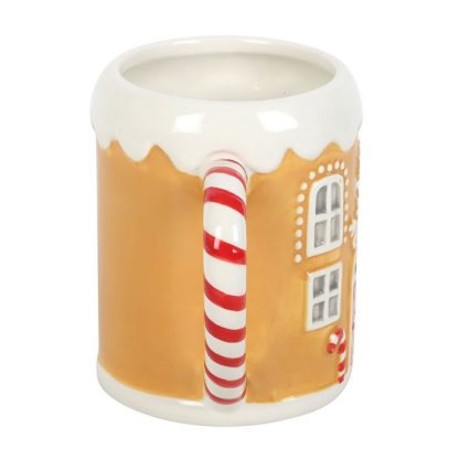 Candy Cane Gingerbread House Mug - Image 3