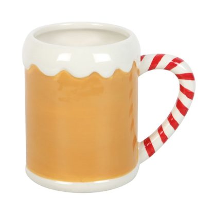 Candy Cane Gingerbread House Mug - Image 4