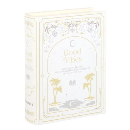 White Book Shaped Storage Box - Image 2