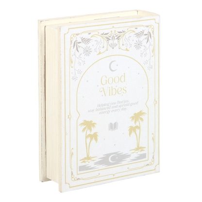 White Book Shaped Storage Box - Image 3