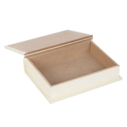 White Book Shaped Storage Box - Image 4