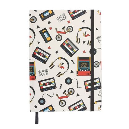 Retro 80s Print A5 Notebook - Image 2