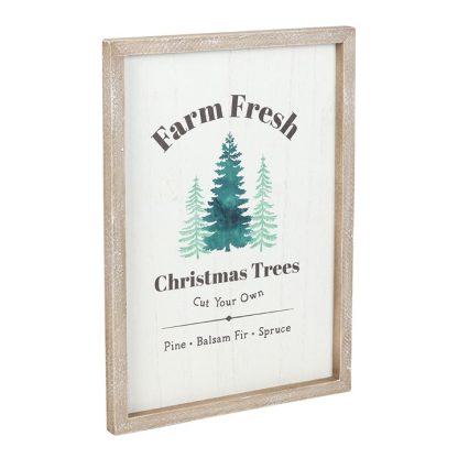 Farm Fresh Christmas Trees Framed Wall Art Print - Image 3